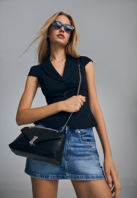 sac bandouliere effet serpent