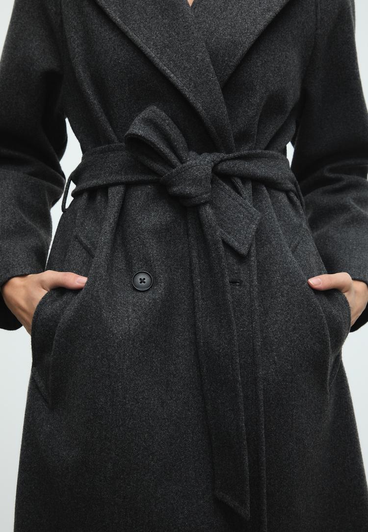 trench coat doux au toucher