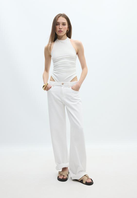 halterneck bodysuit