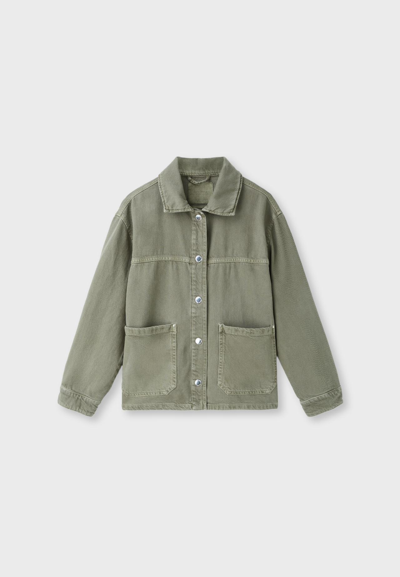 Patch pocket jacket — Khaki