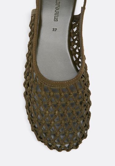 Mesh slingback mules — 1-512 5