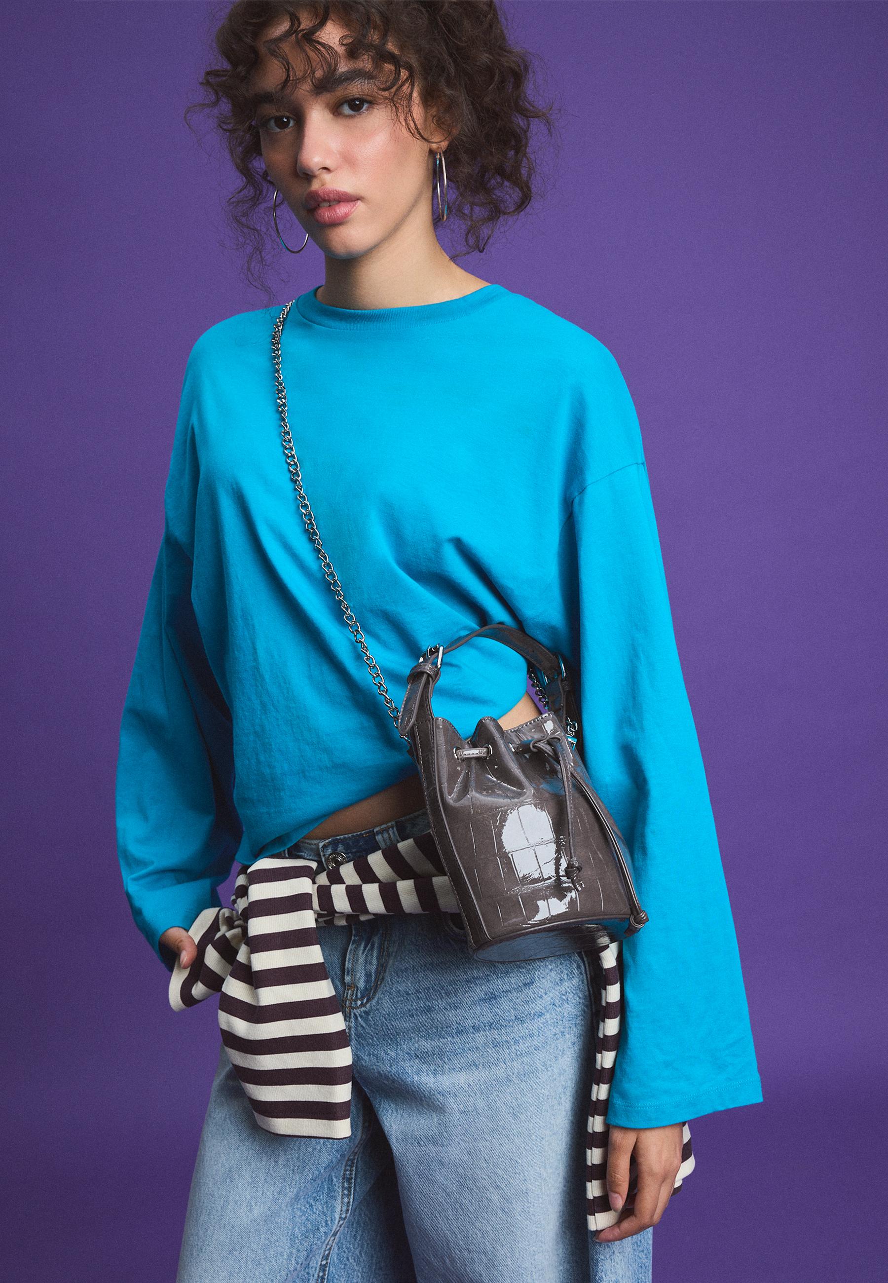 Bolso bombonera efecto coco