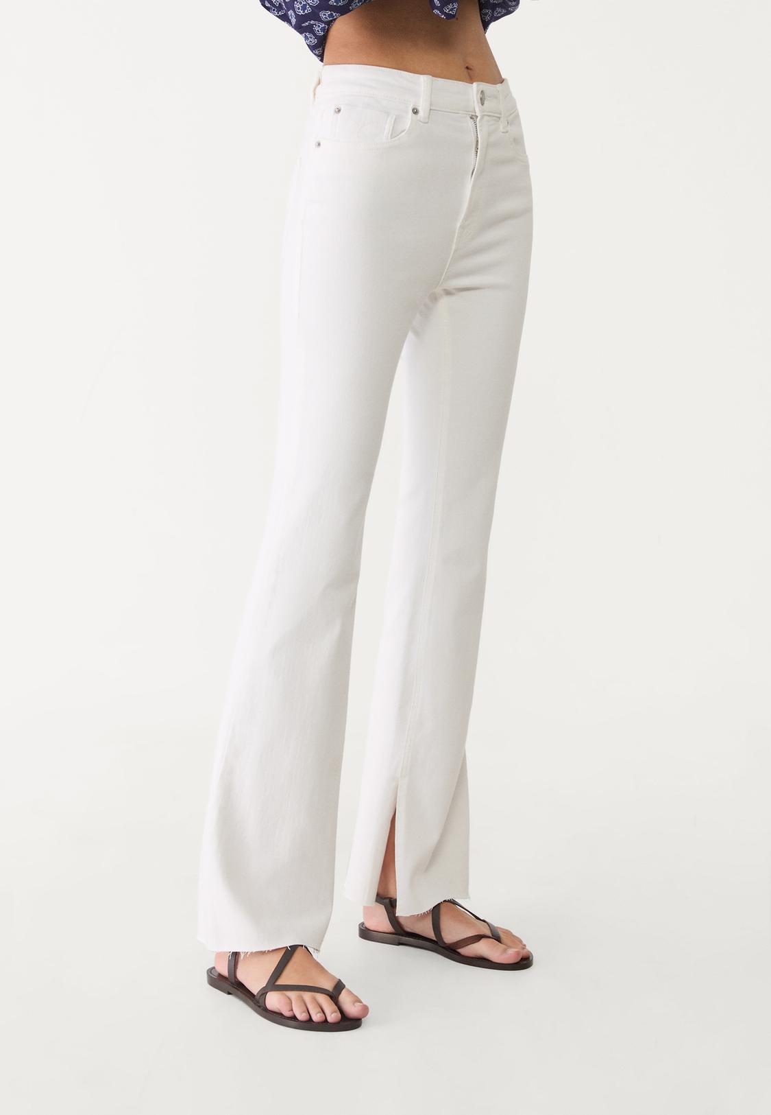High Waist Pantalones Altos Stradivarius High Waist Pantalon Tiro