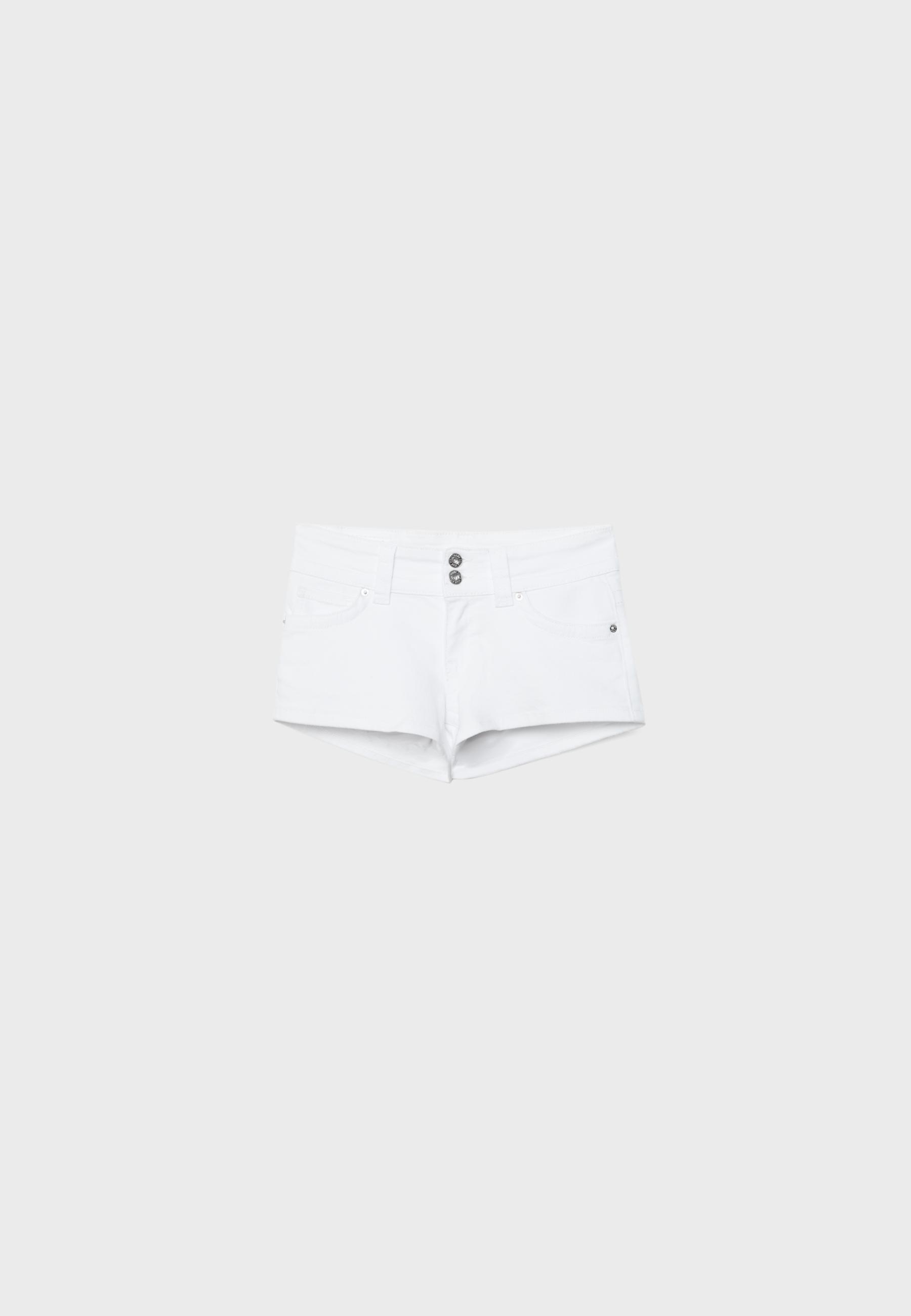 D76 Mikro denim şort - Görsel 7