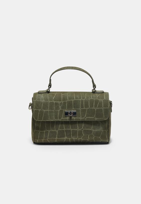 piccola borsa a tracolla con cintura