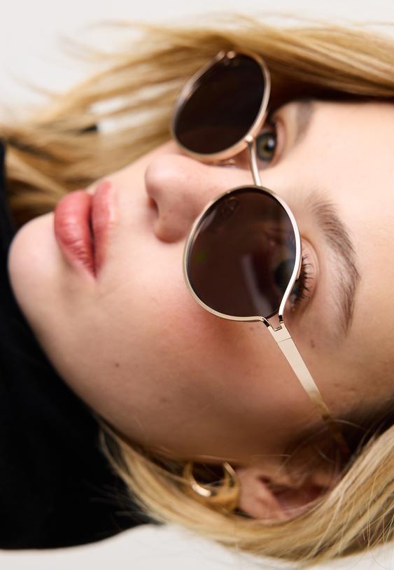 gafas metalicas redondas