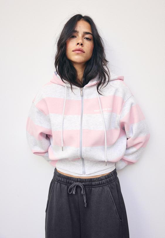 sweatshirt regular estampada
