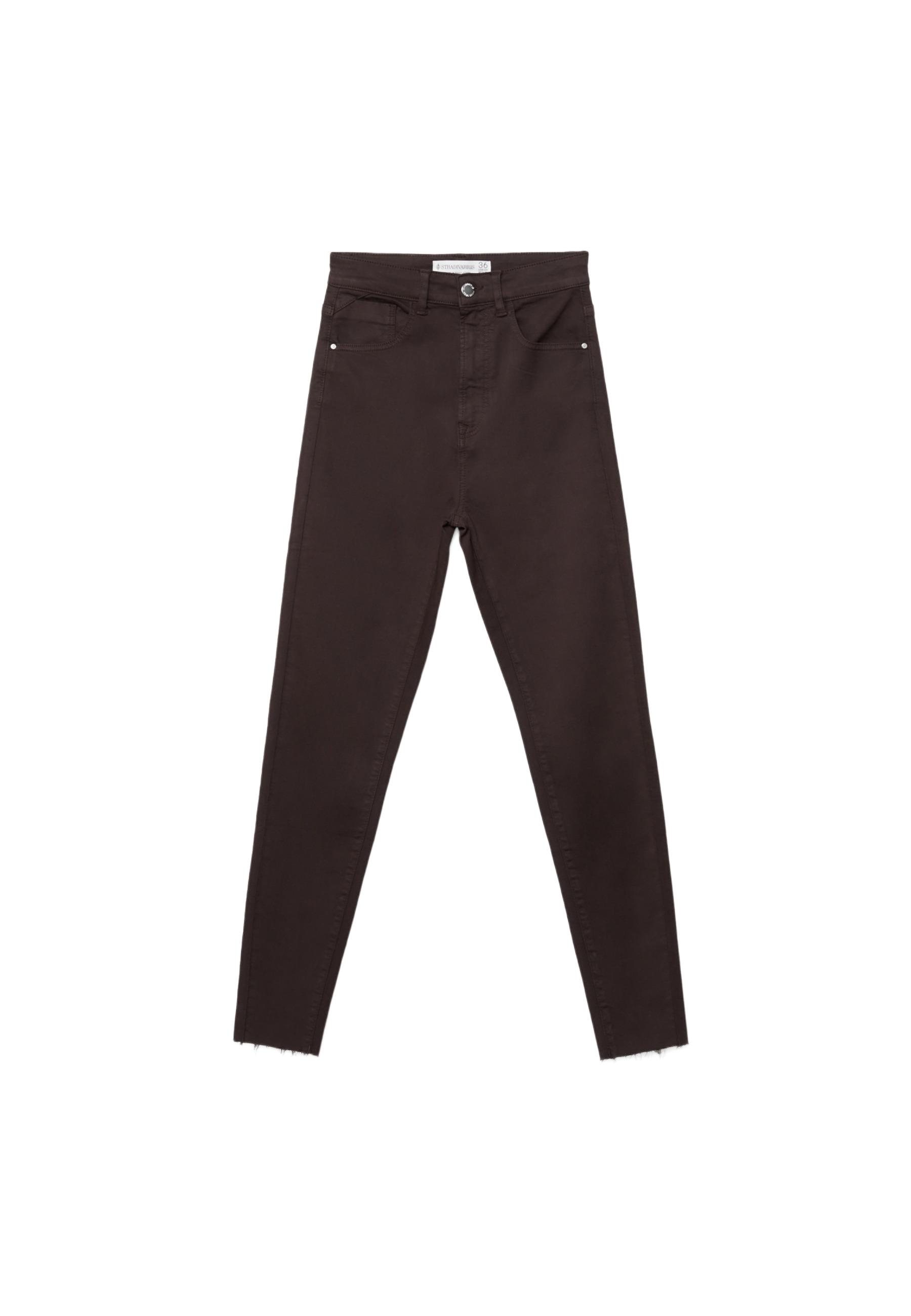 Super high-waist — Brown