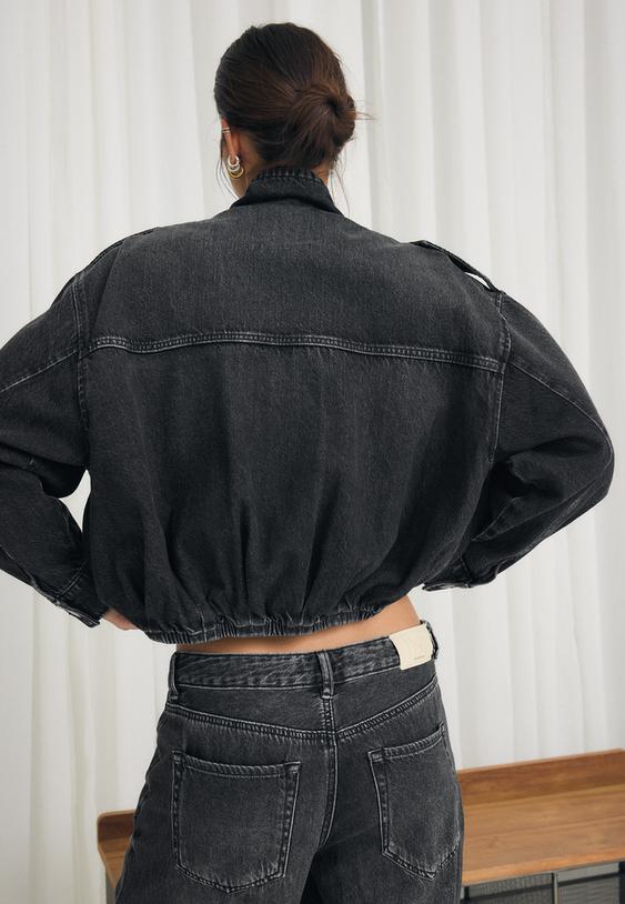 balloonfit denim jacket