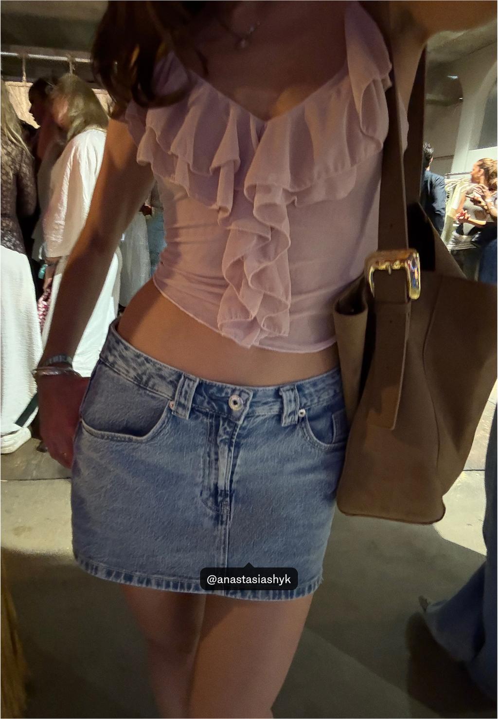 Jupe-short D62 en jean
