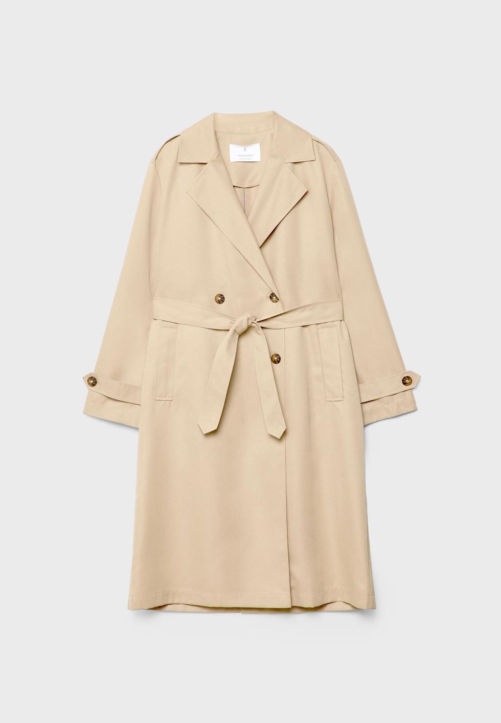 Trench fluido largo
