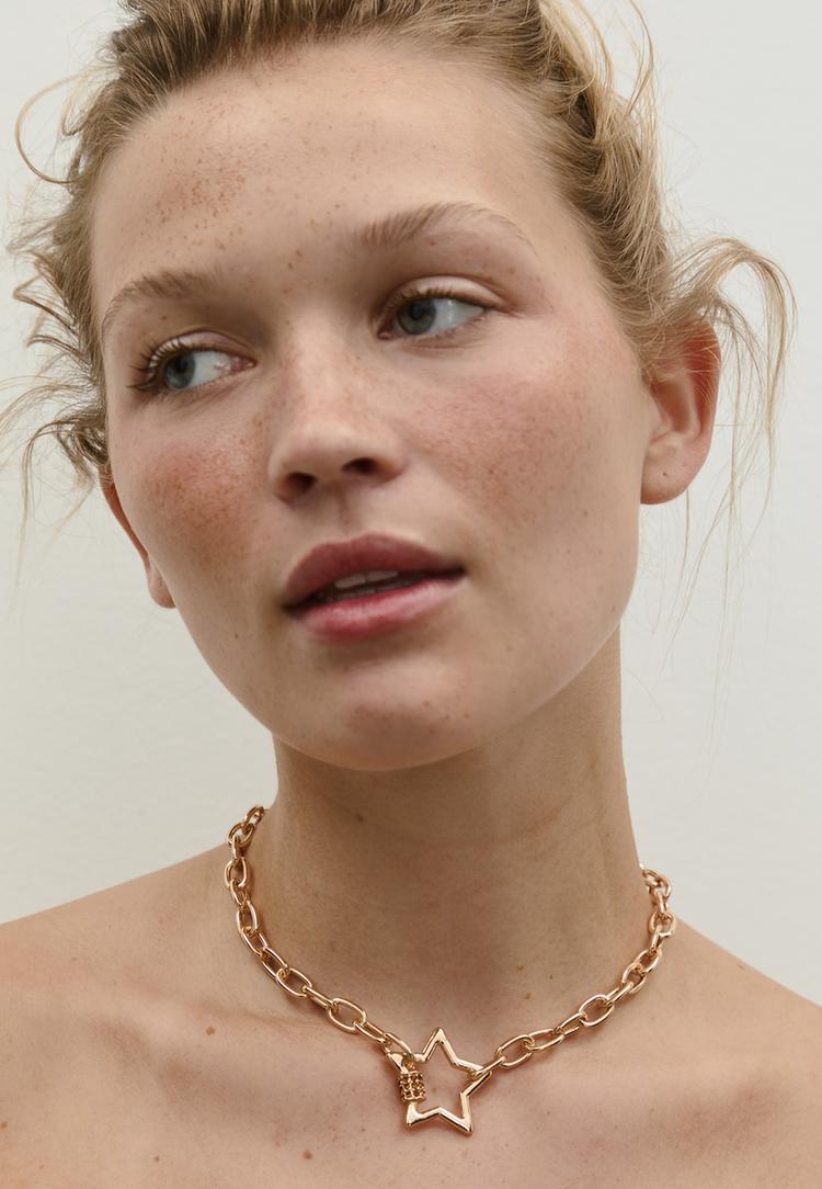 set 3 collares estrella y charms