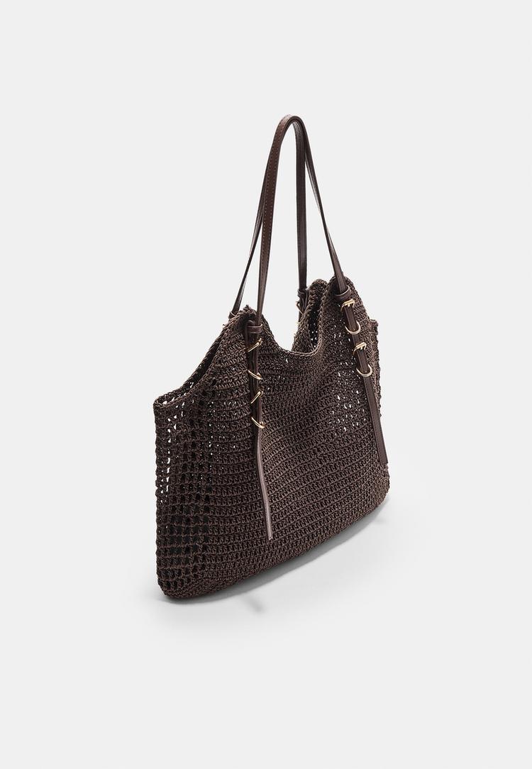 bolso hombro crochet