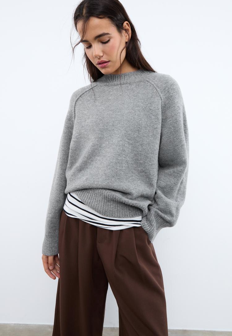 maglia basic in maglia