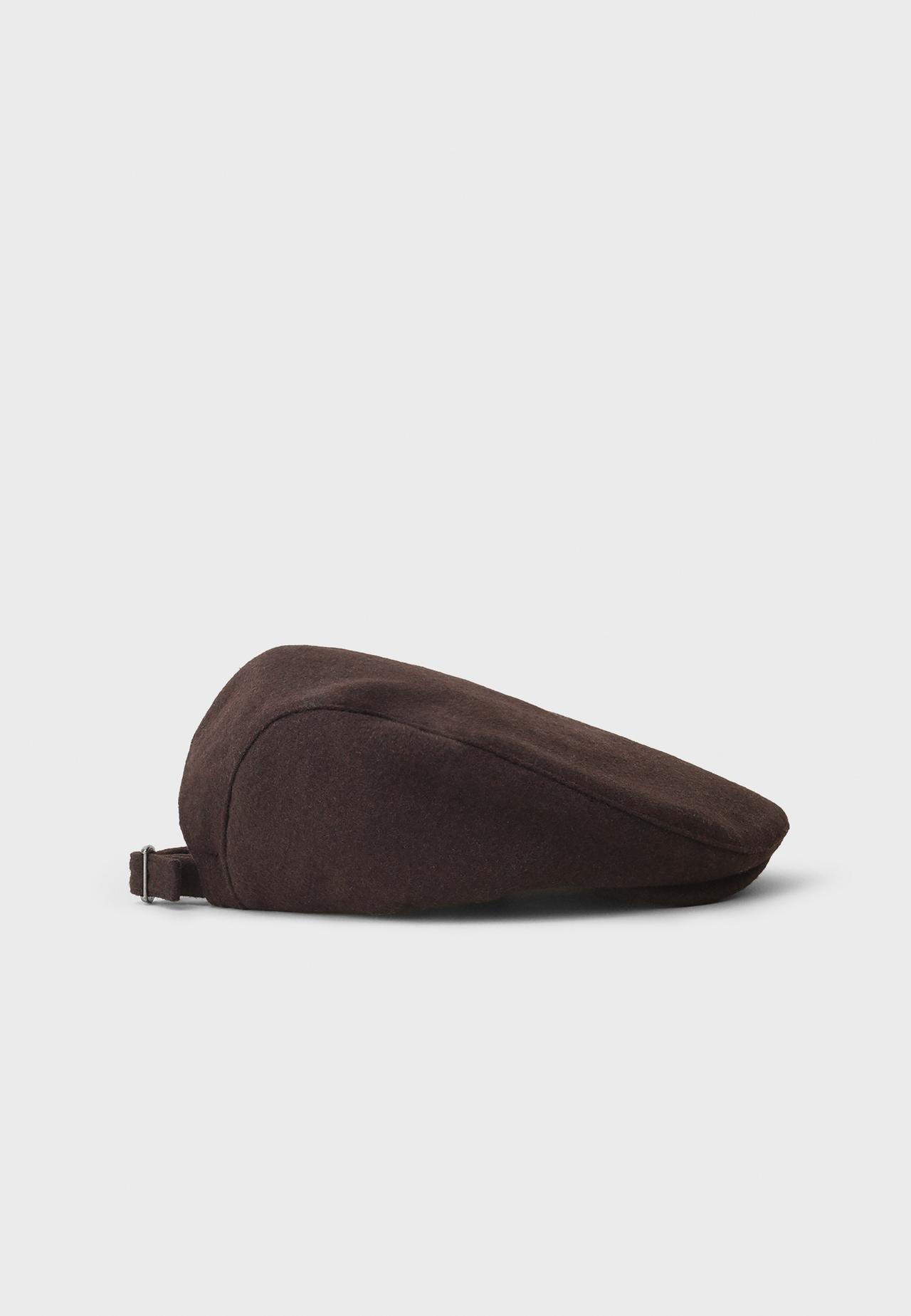 Flat cap — Brown