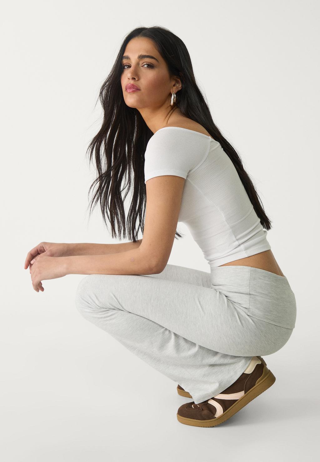 Flared leggings