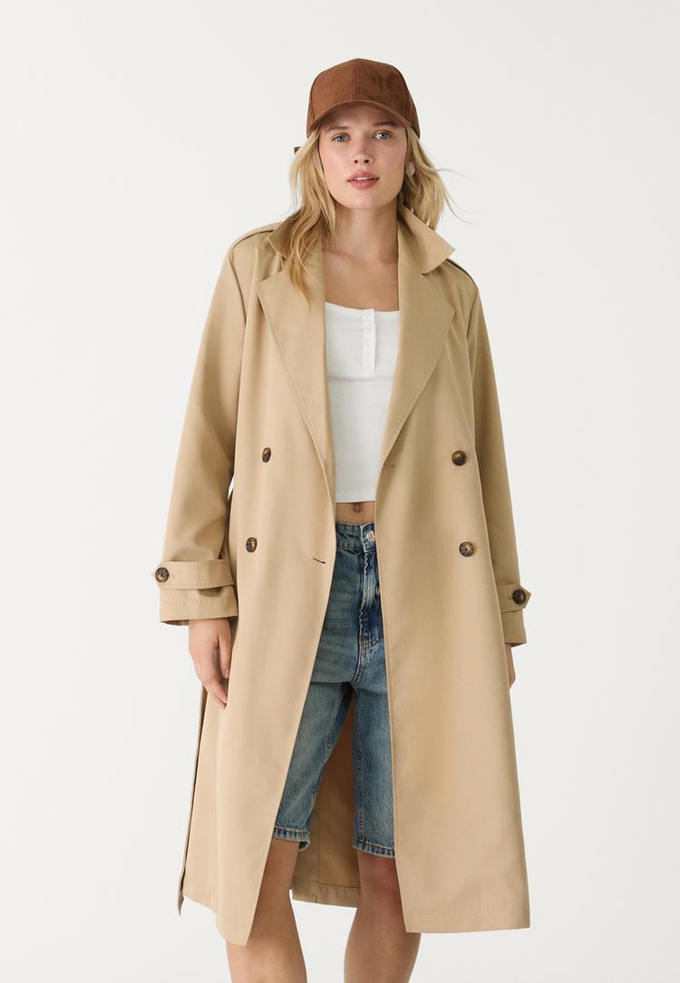 trench fluido largo