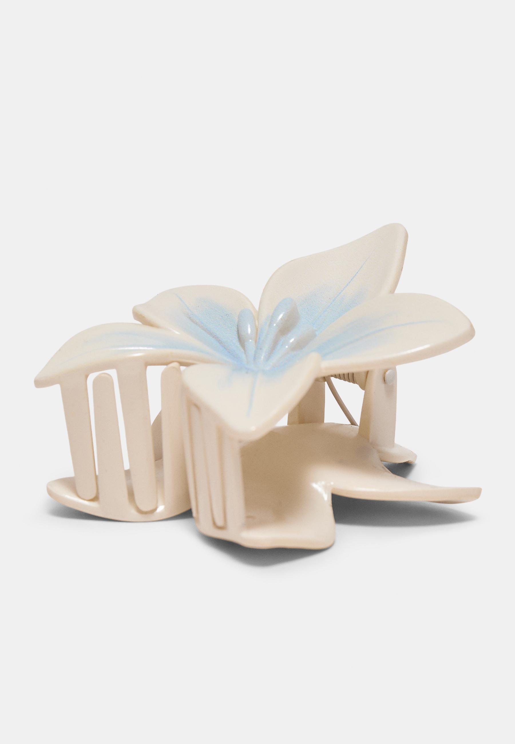 Flower clip — Royal blue