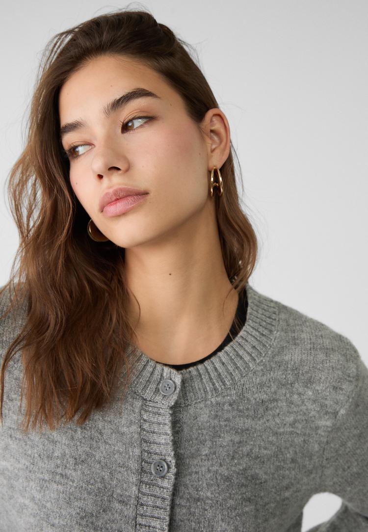chaqueta punto botones