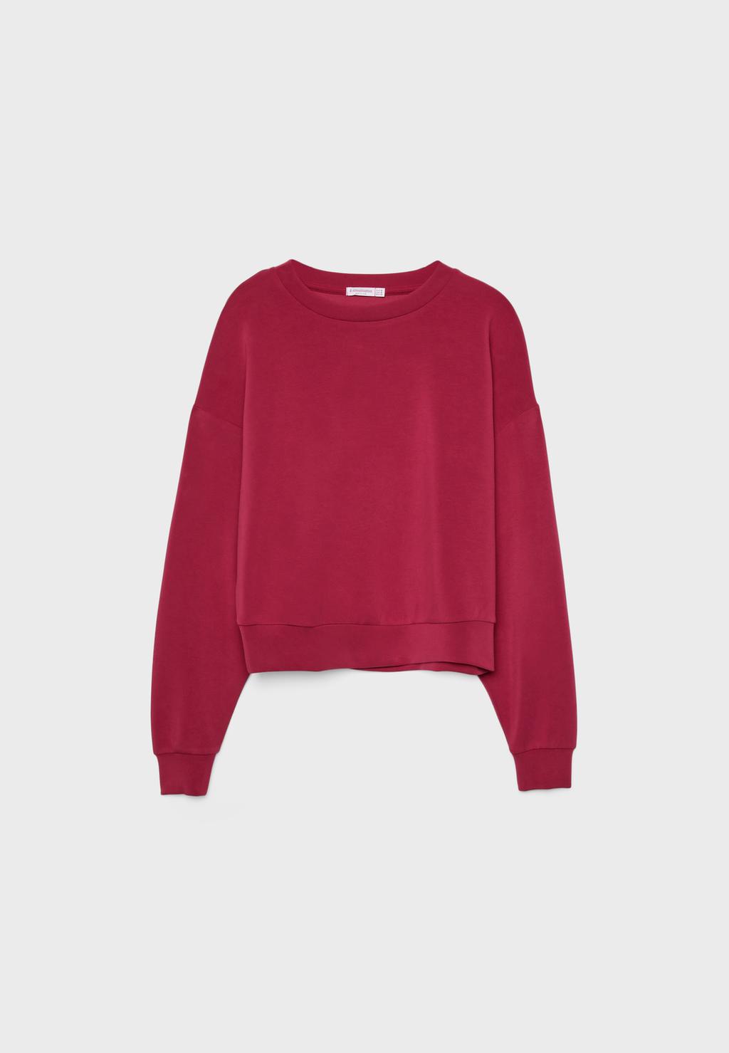 Sweat-shirt modal toucher doux