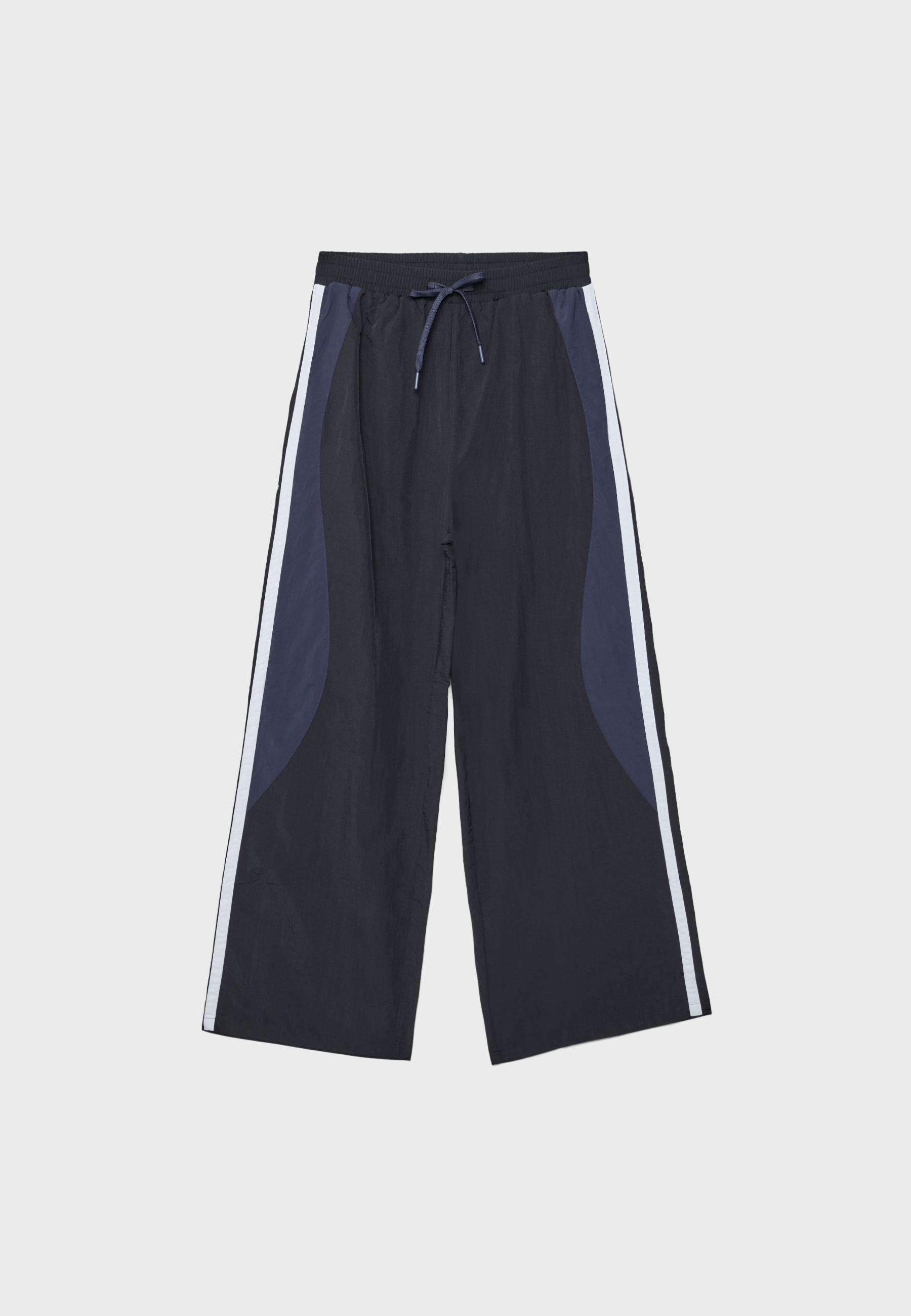 Technical trousers — Navy blue