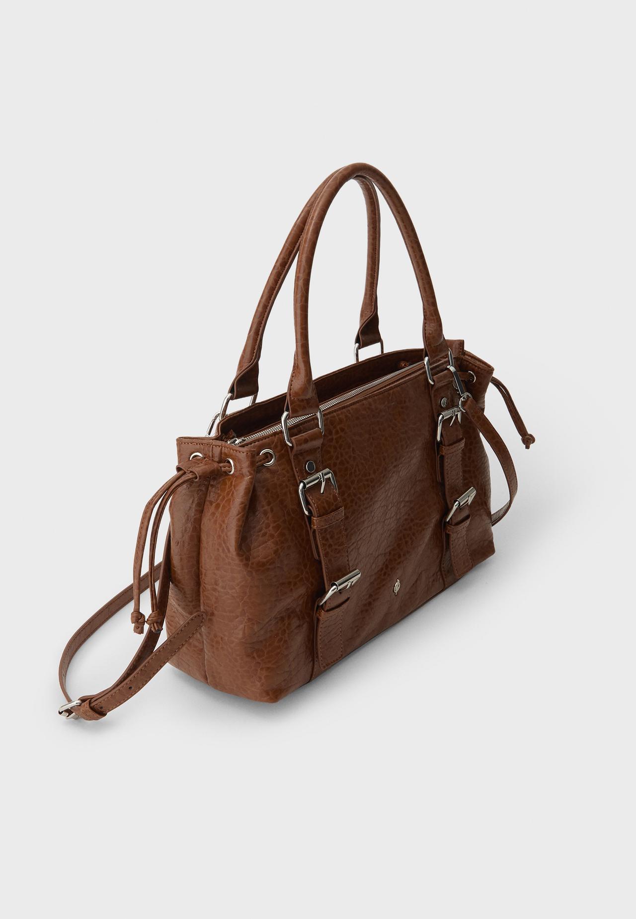 City crossbody bag — Pale camel