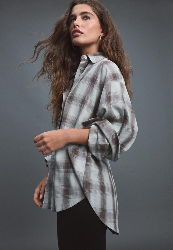 camicia regular regolabile