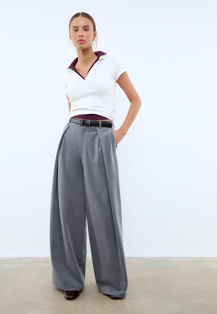 pantalon maxi pinza cinturon