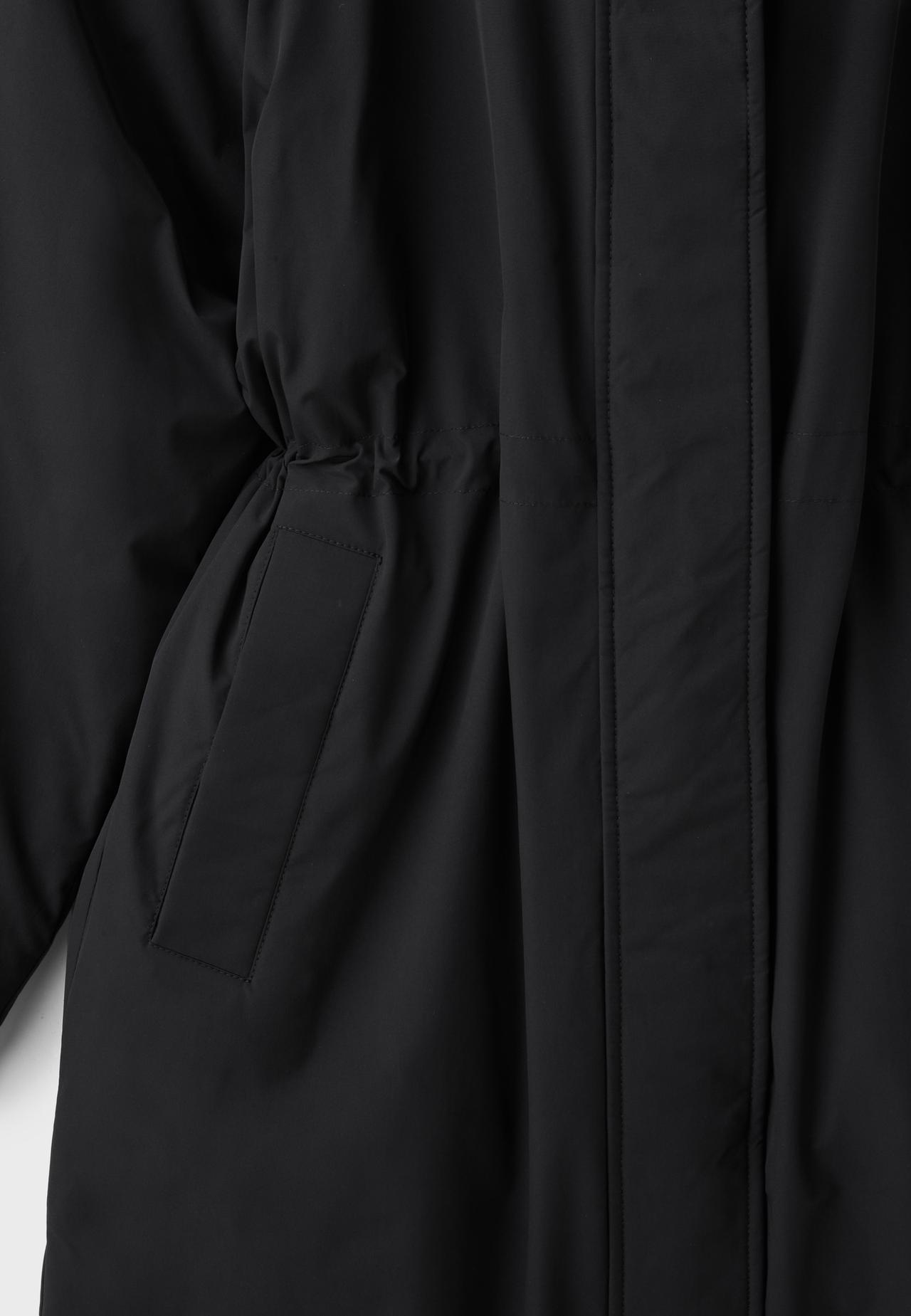 Padded parka — Black