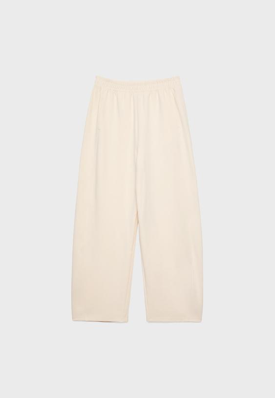 Pamuklu barrel fit pantolon_5
