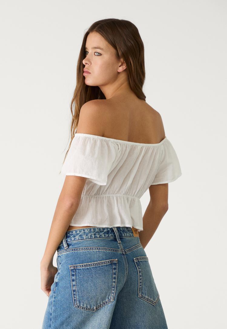 top fluido botones