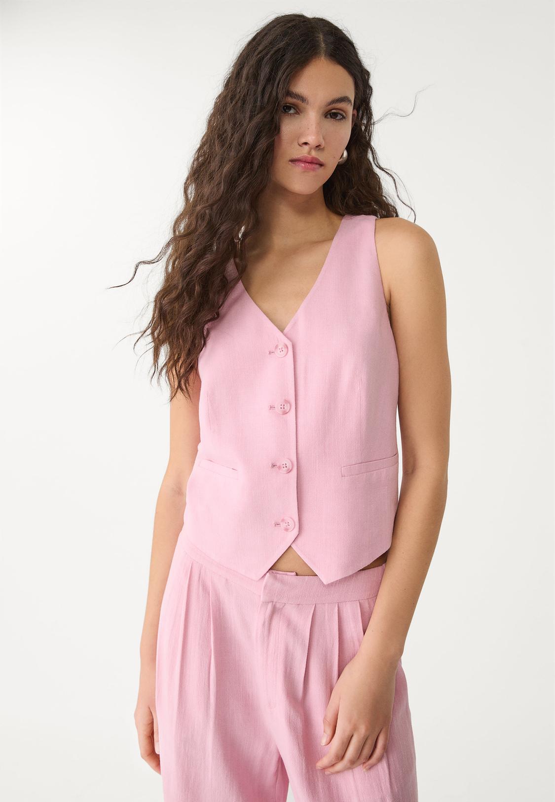 Jerseys Mujer Stradivarius Jersey Escote Pico Stradivarius