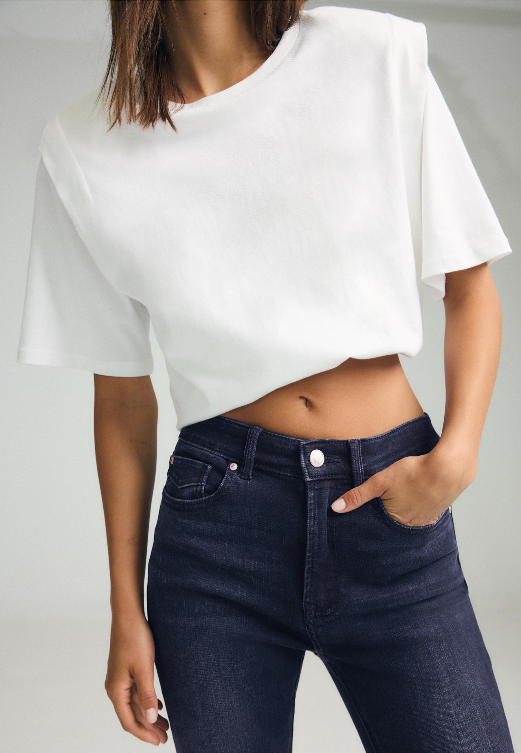 Stradivarius D07 yüksek bel skinny jean