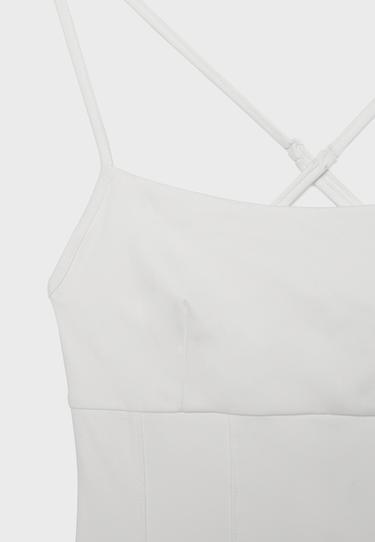 Corset detail top — Ecru 8