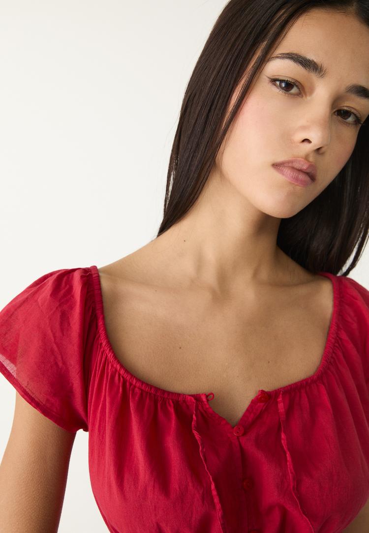 top fluido botones