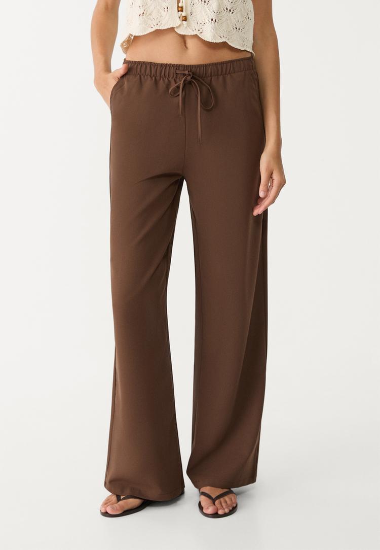 pantalon largo fluido vestir