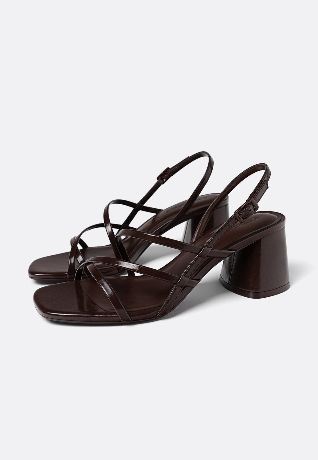 Block heel sandals