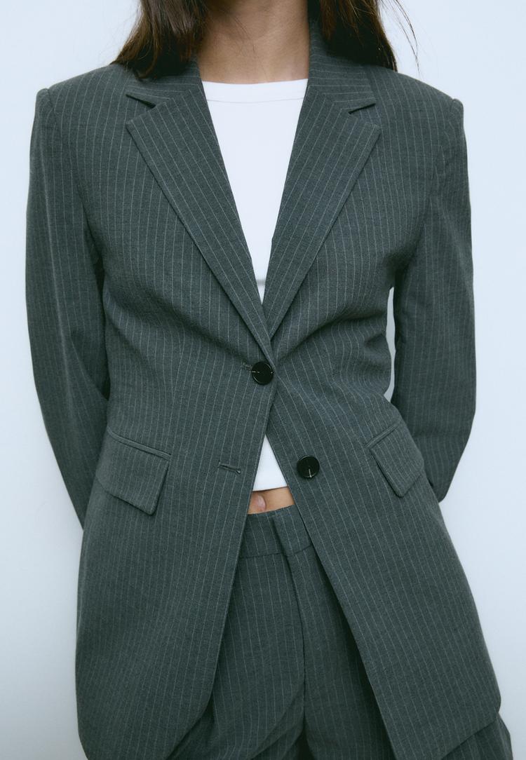 americana straight fit cizgili