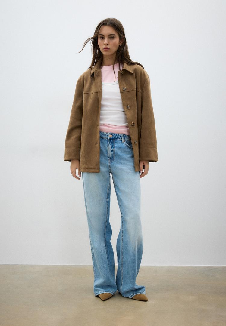 Γυναικεία ρούχα και beachwear stradivarius σε μπεζ