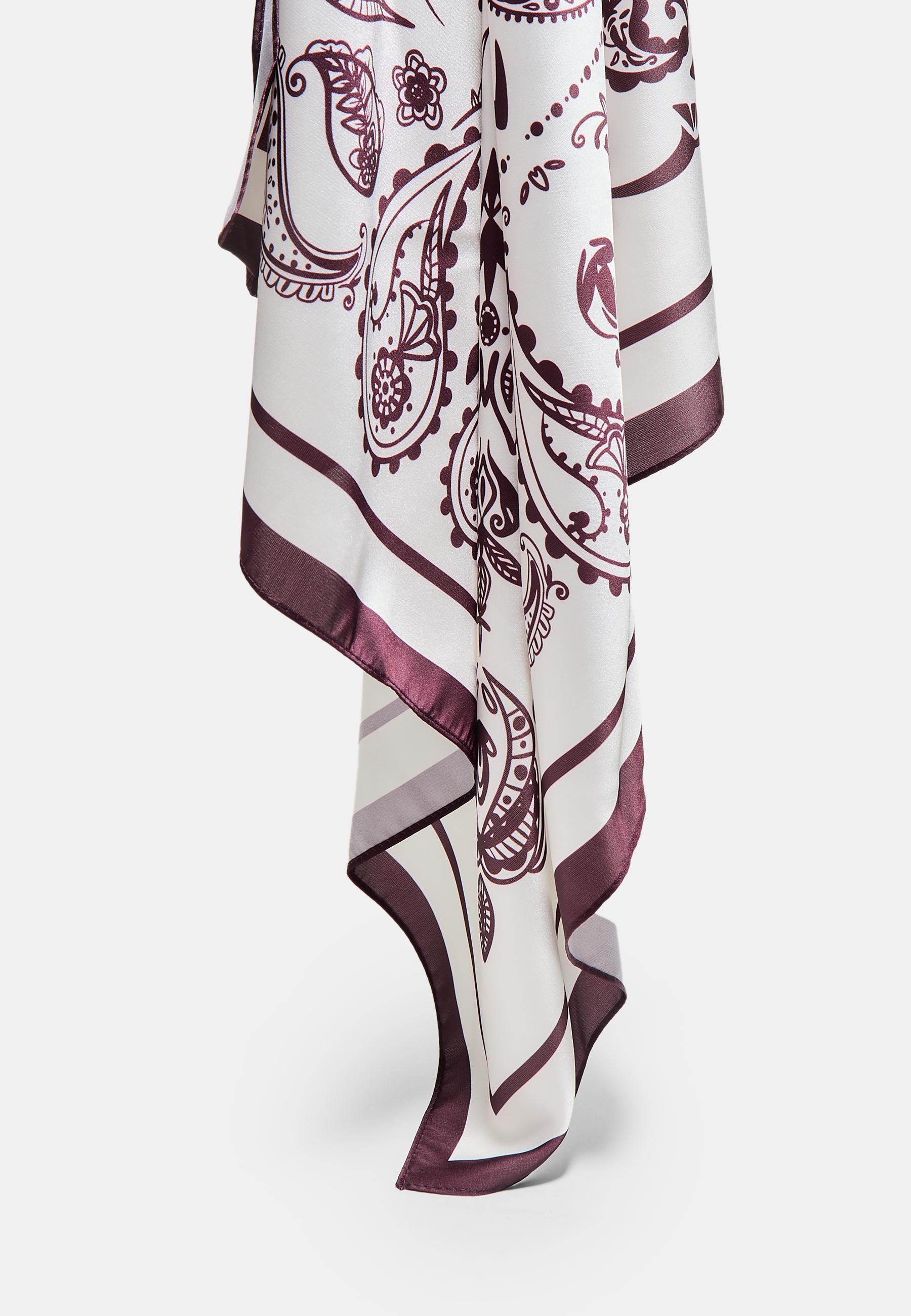 Flamingo scarf — Ecru