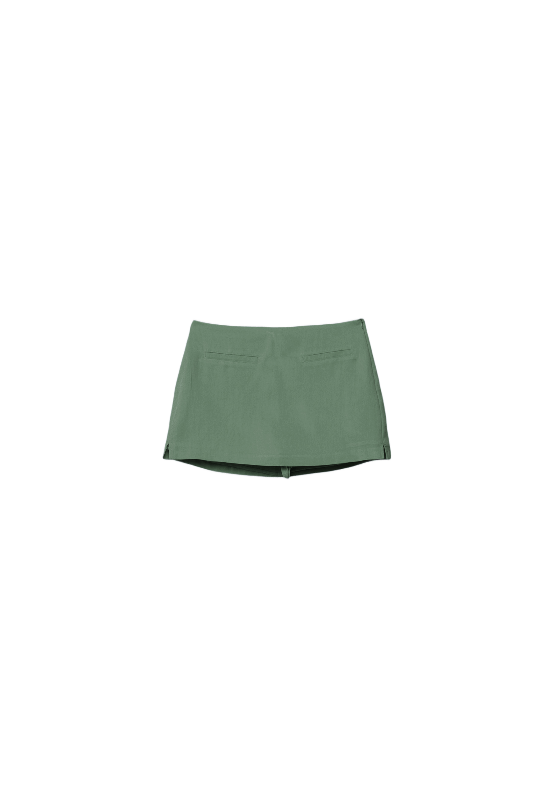 Mini skort — Khaki