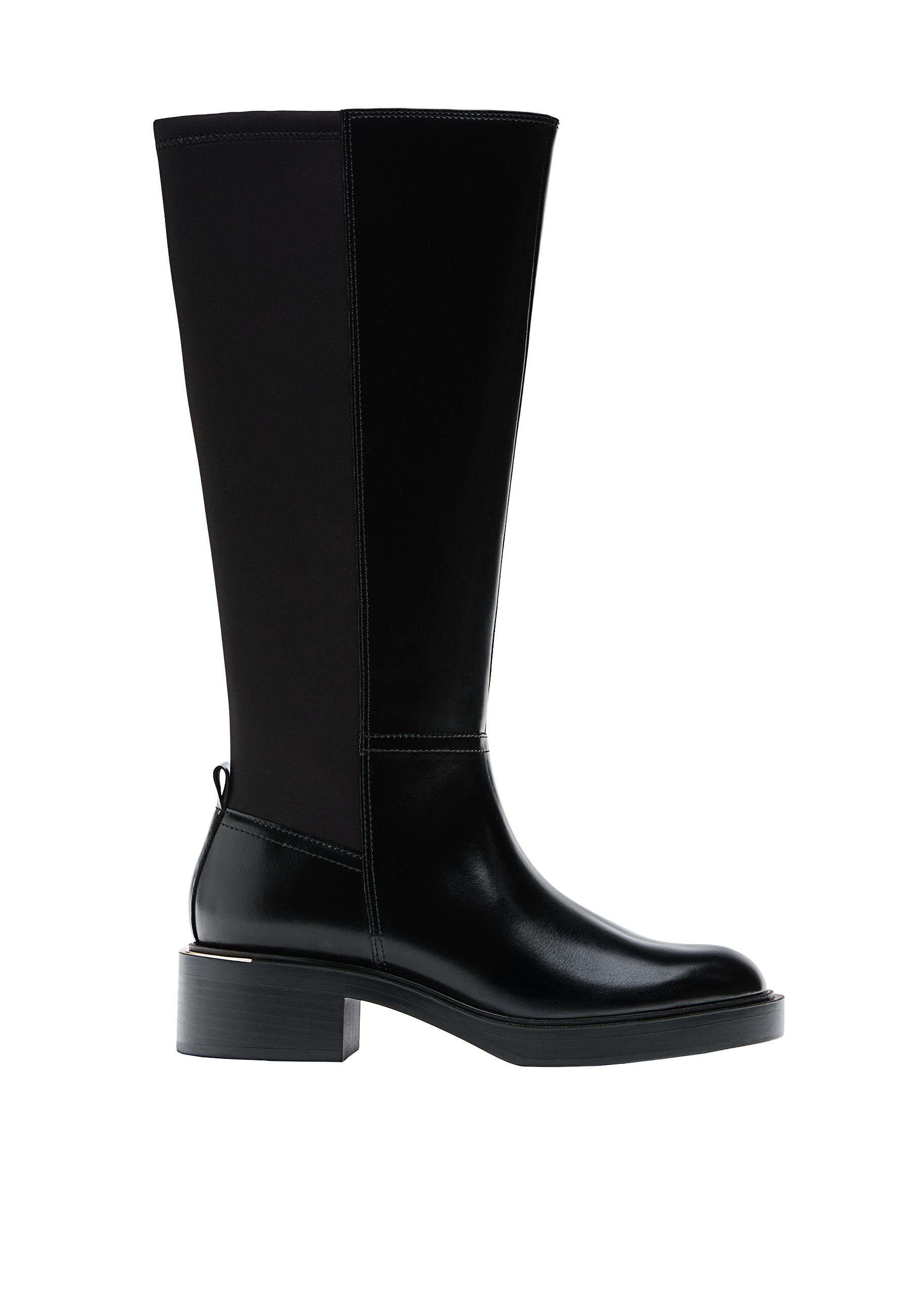 Flat equestrian boots — BLACK 