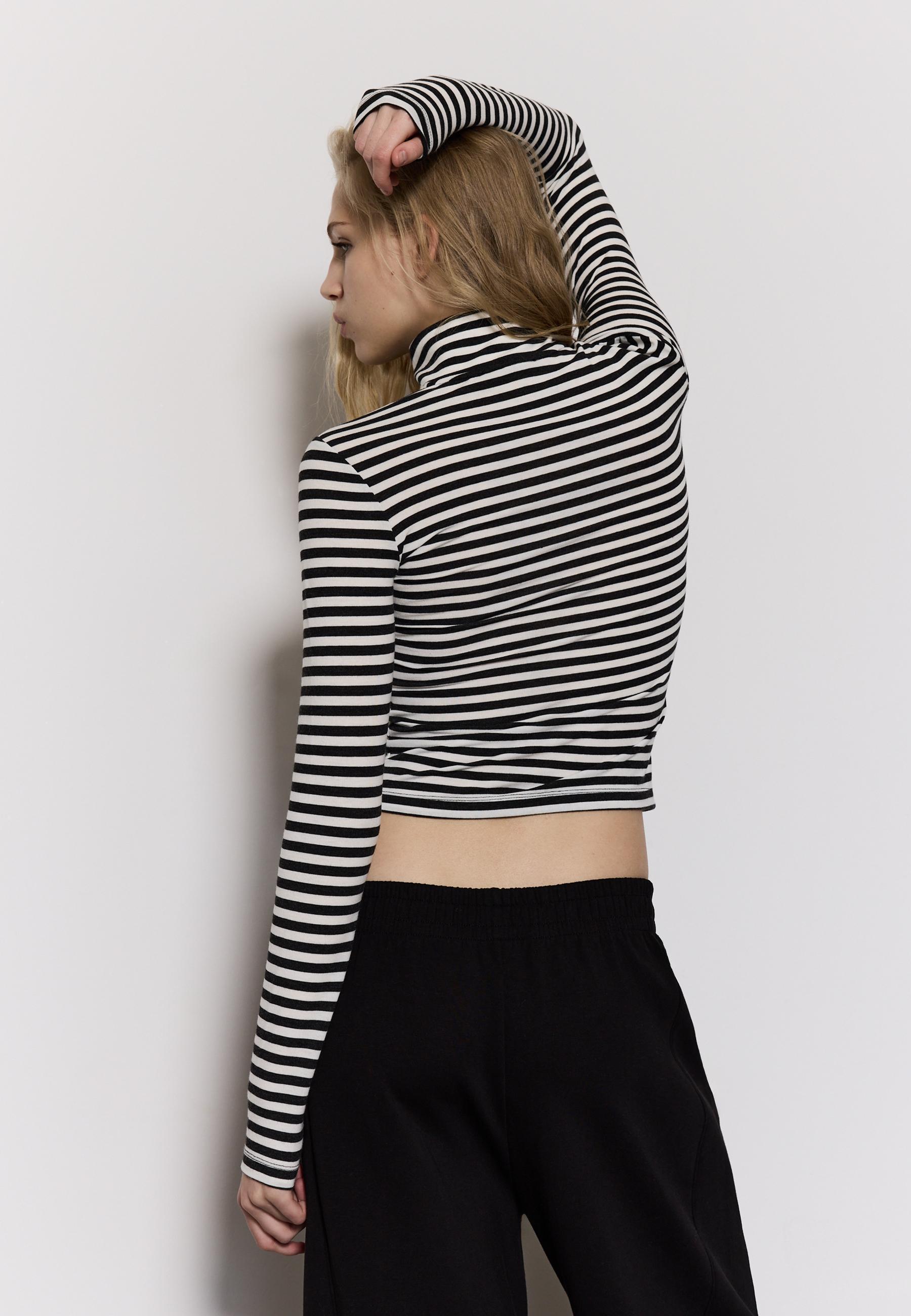 Double Zip T-shirt — Ecru