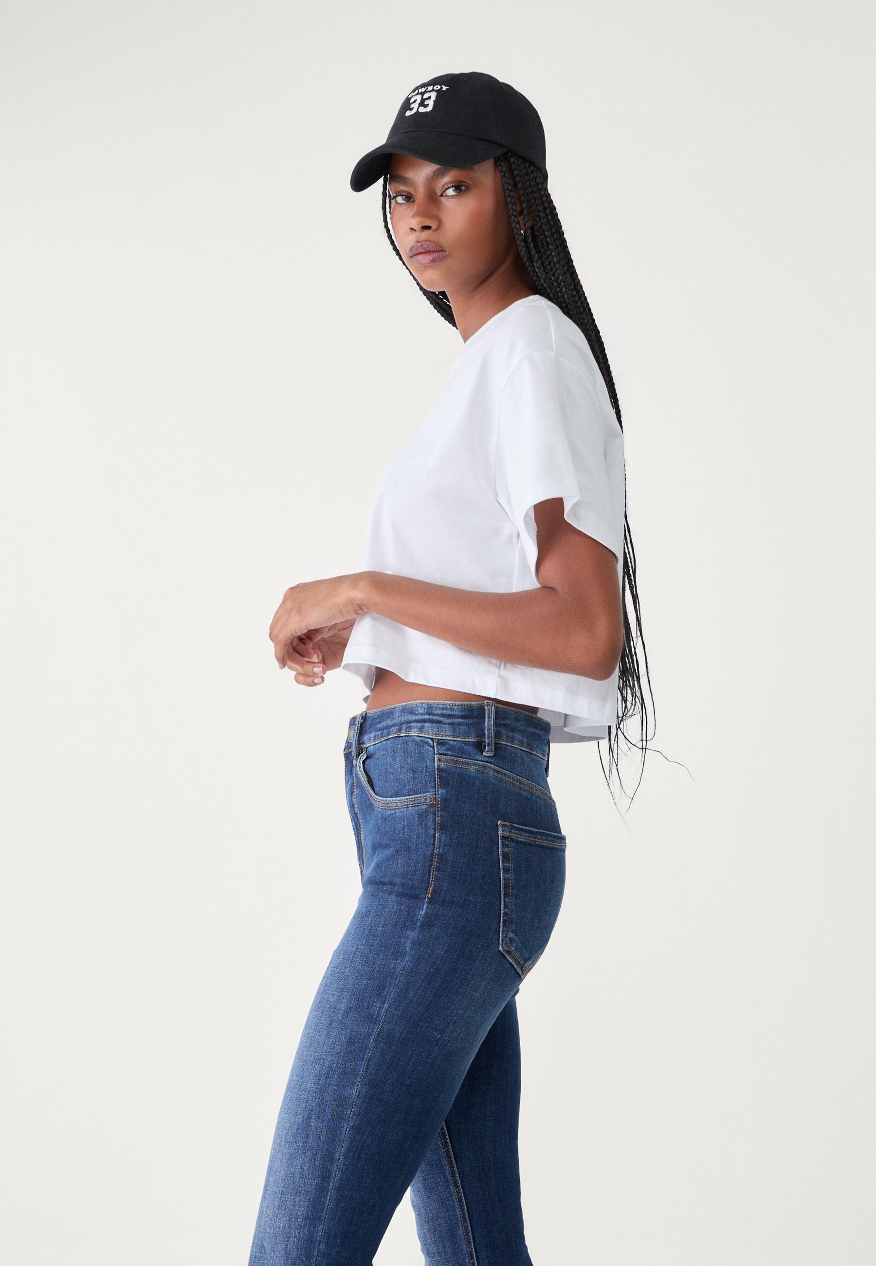 Tシャツ・カットソー ANDREADAMO SS22 CROPPED SHIRT (ADSS22SR01012473_0473) DC Star - Cropped T-Shirt for Women | DC Shoes