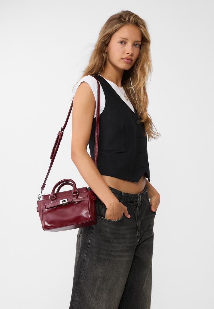 bolso bandolera hebilla