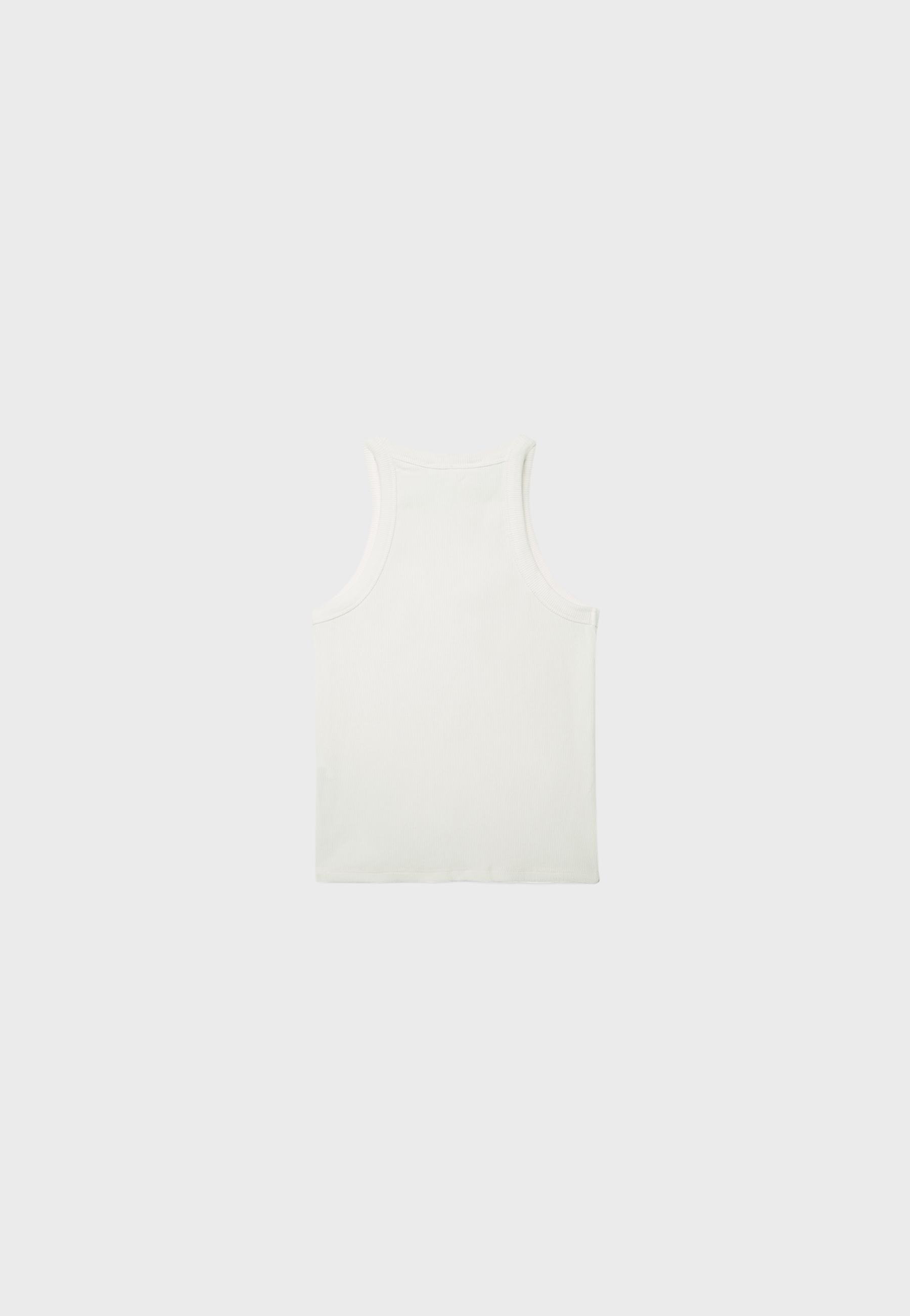 Racerback T-shirt — Ecru