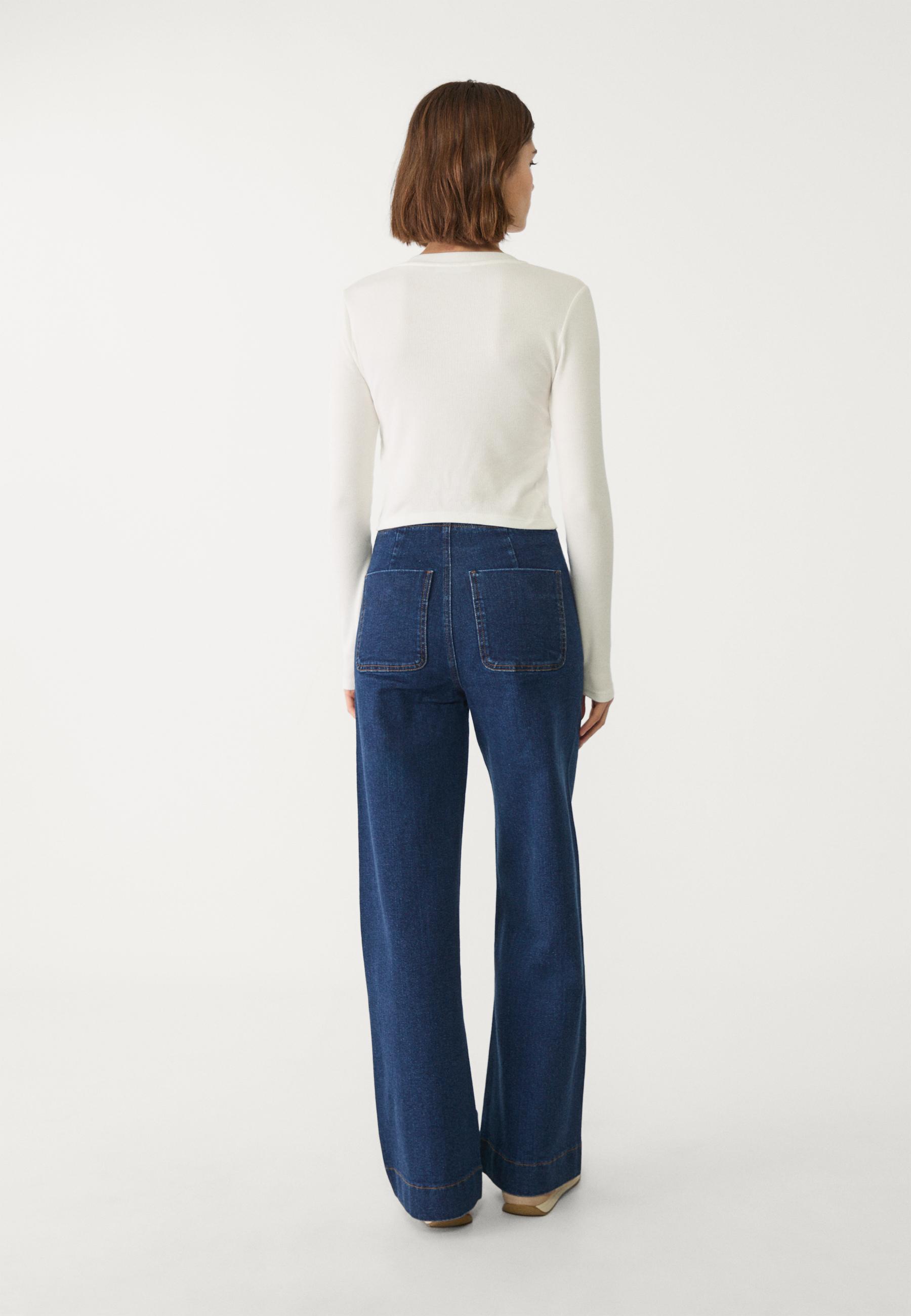 D77 minimal cepli jean - Görsel 13