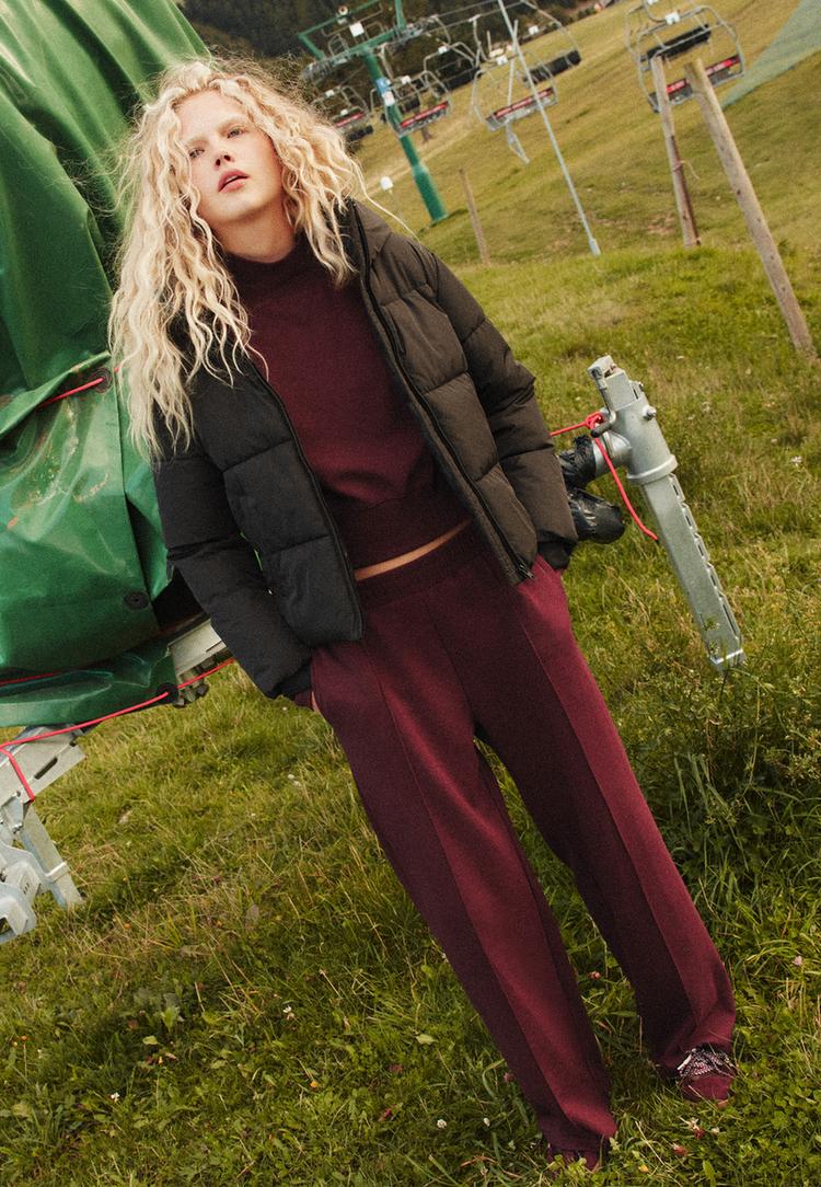 Stradivarius Joggingbukser Med Vasket Look Xs