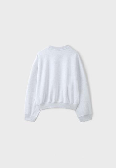 Basic sweatshirt — Grey melange 8