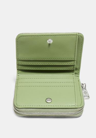 Shimmery rectangular purse — Khaki 5